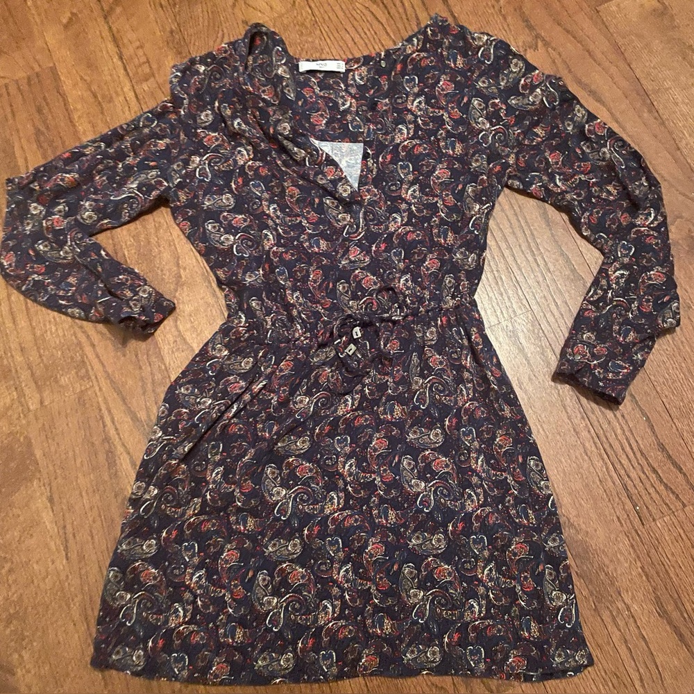 Mango Multicolor Paisley Blouse